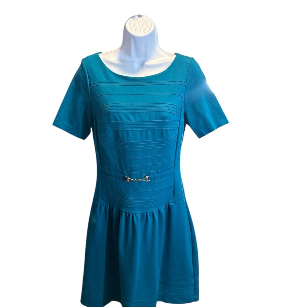White House Black Market Teal Dress
